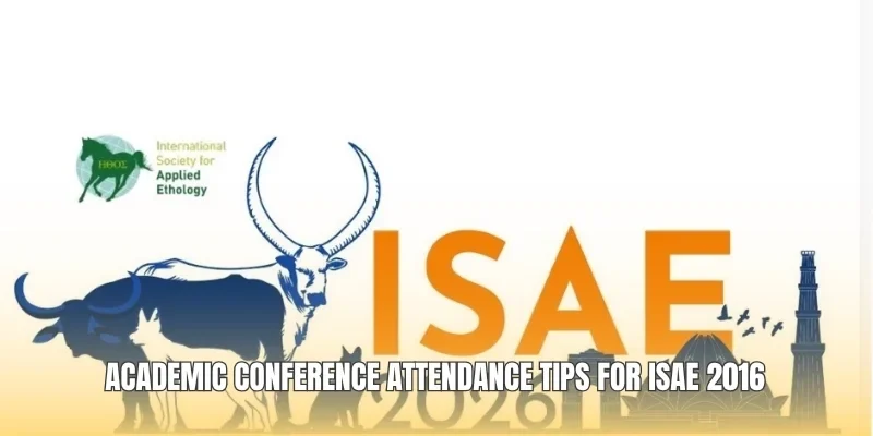 Academic Conference Attendance Tips for ISAE 2016 Event 