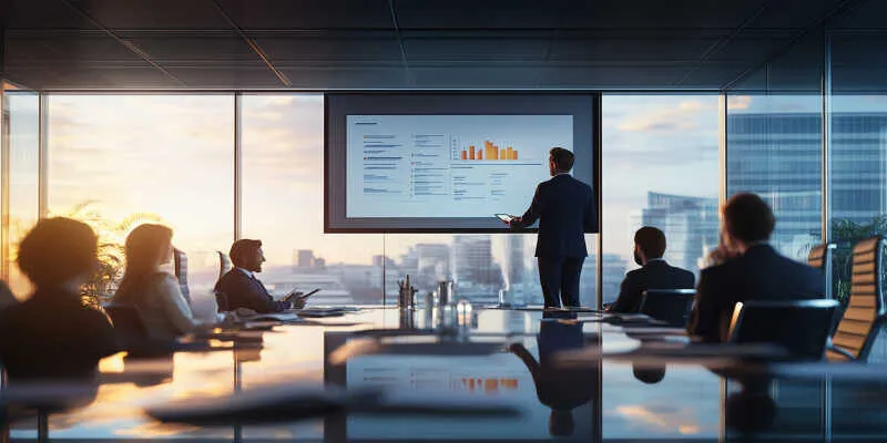 Academic presentation slides displayed on screen
