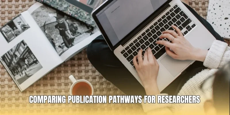 Comparing publication pathways for researchers