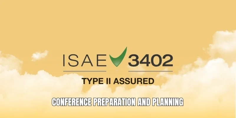 Conference preparation and planning