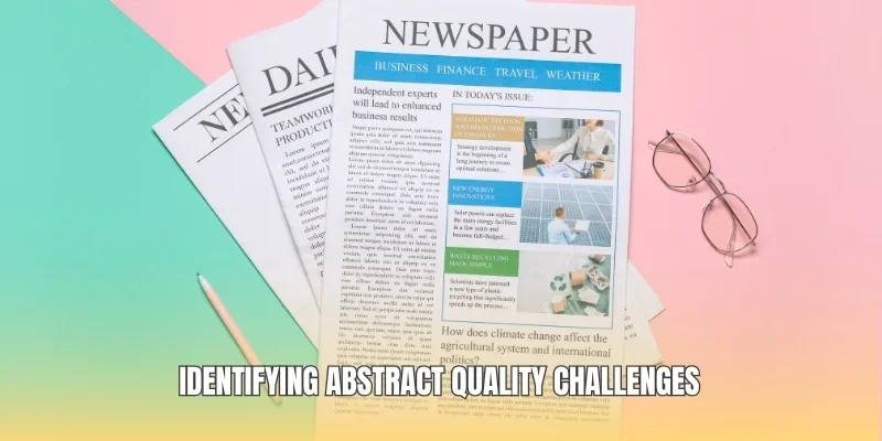 Identifying abstract quality challenges