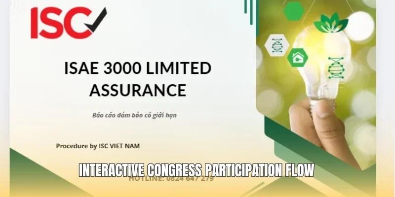 Interactive congress participation flow
