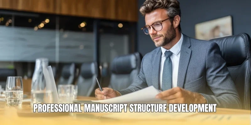 Professional manuscript structure development