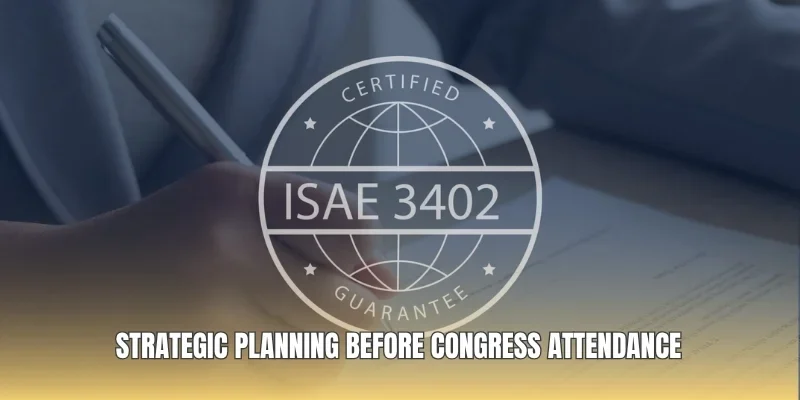 Strategic planning before congress attendance