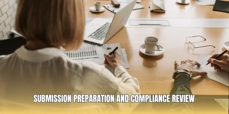 Submission preparation and compliance review