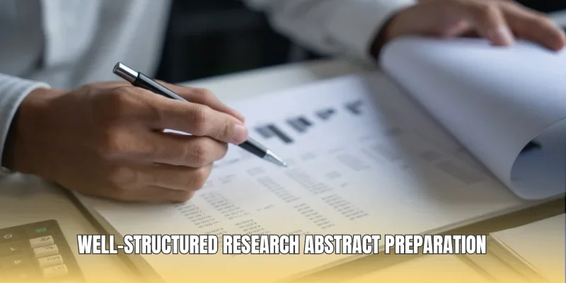 Well-structured research abstract preparation