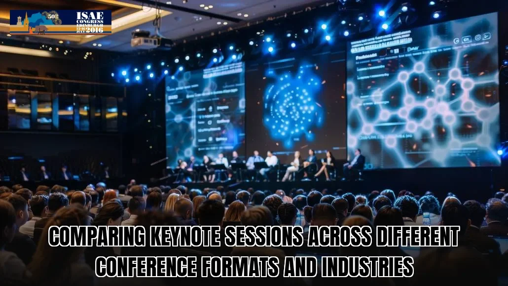 Comparing keynote sessions across different conference formats and industries