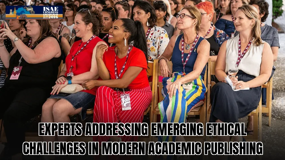 Experts addressing emerging ethical challenges in modern academic publishing