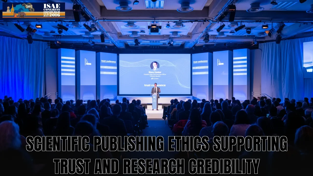 Scientific publishing ethics supporting trust and research credibility